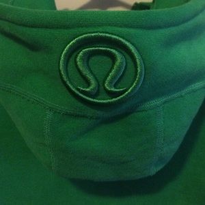Lululemon Portapottie Green Scuba Hoodie