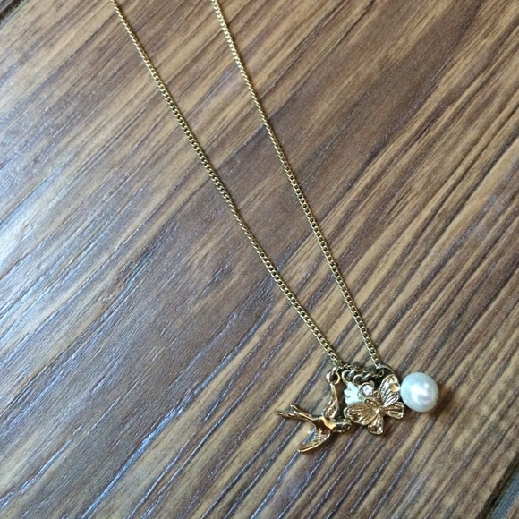 Gold Charm Necklace - Picture 2 of 4