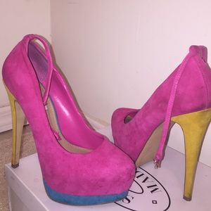 Steve Madden "OPTICALL" Multi Suede