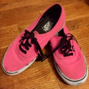 Hot Pink Vans!