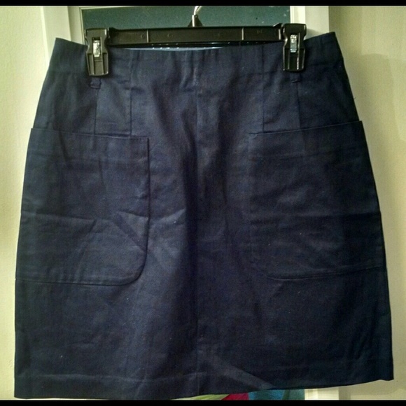 H&M Navy Blue Skirt