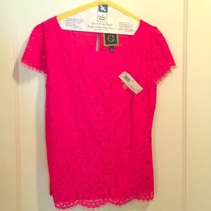 Brand New C Wonder Lace Top
