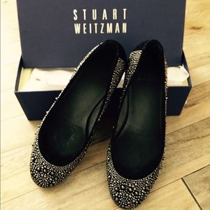 Stuart weitzman studs flat.