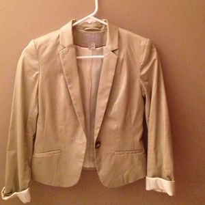 Tan blazer