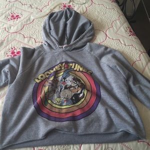 Looney Tunes cropped designed sweater/shirt