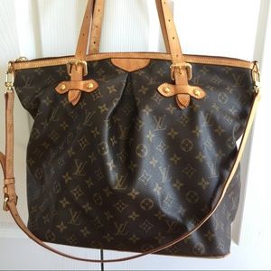 Louis Vuitton Palermo GM Logo Cross-Body Bag