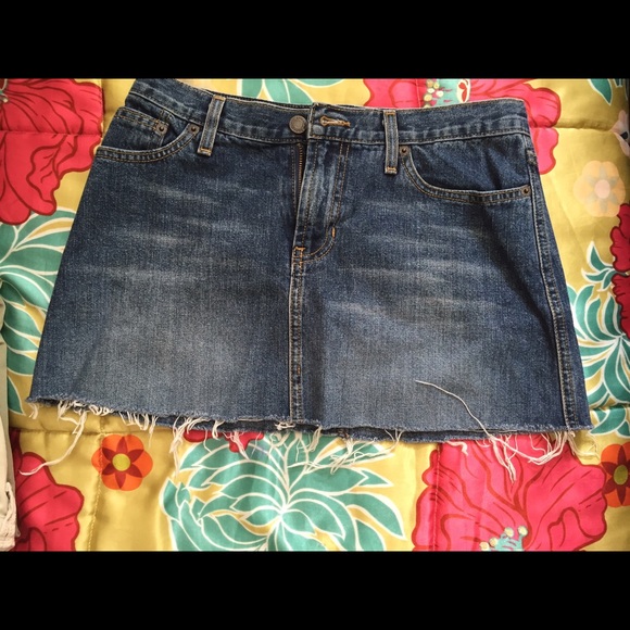 Abercrombie Jean skirt