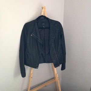 Faux Leather Jacket