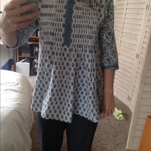 Beautiful summery Indian tunic