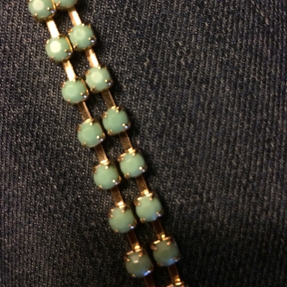 Turquoise Rhinestone bracelet - Picture 4 of 4
