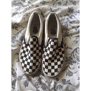 Checkered vans