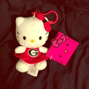 Hello Kitty plush key chain