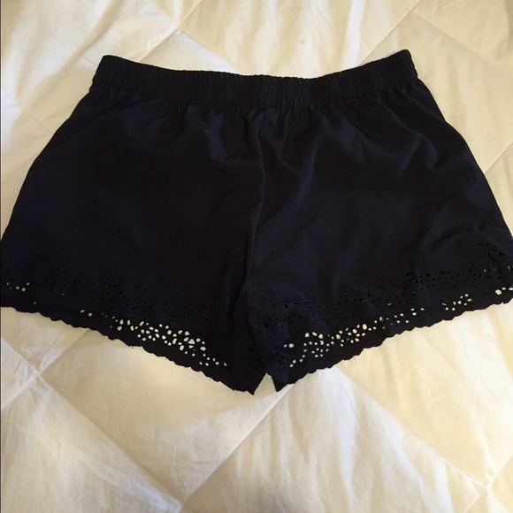 BACK ON SALE! black lace shorts
