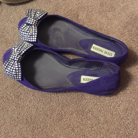 Purple, Steve Madden flats