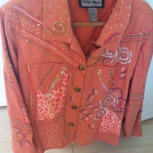 Indigo Moon Blazer. A work of art !