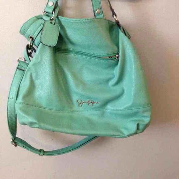 Jessica Simpson teal purse