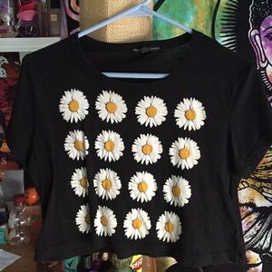 daisy crop top