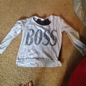 A boss long sleeve