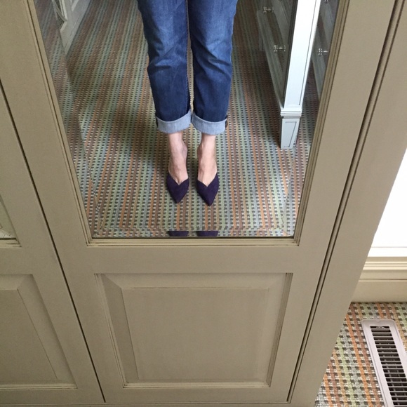 Donald J Pliner Couture plum mules - Picture 3 of 4