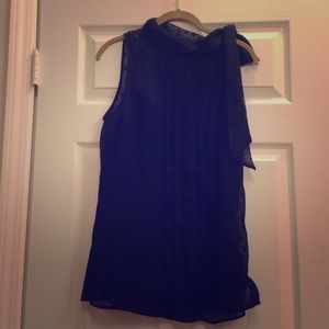 Banana Republic Black with Polka Dot Shirt