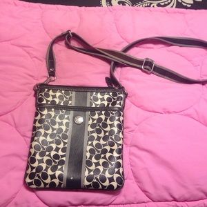 Coach Purse with full length strap