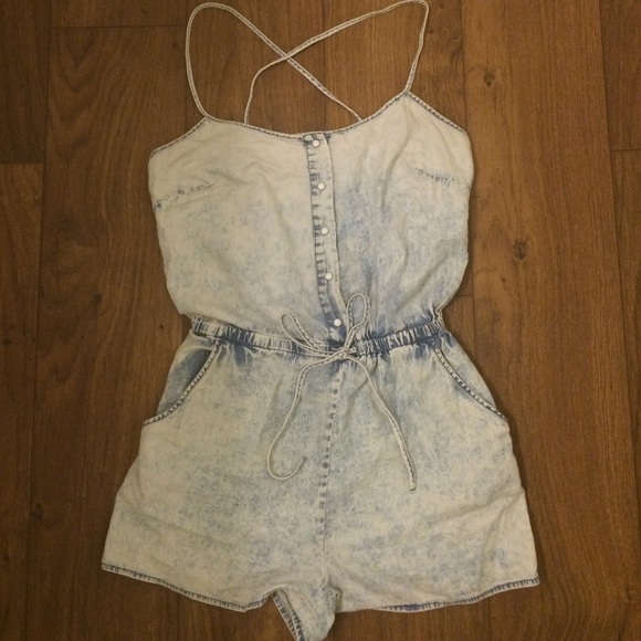 Washed Out Romper
