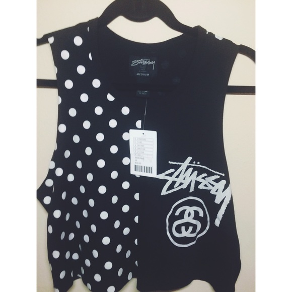 Stussy crop top