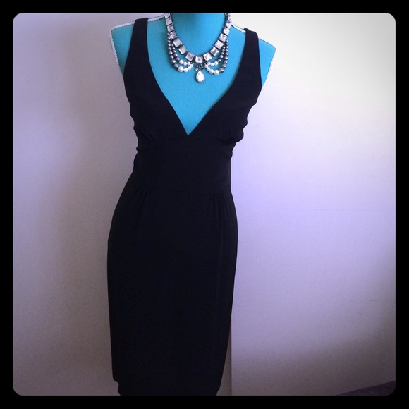 Kate Spade classic black cocktail dress