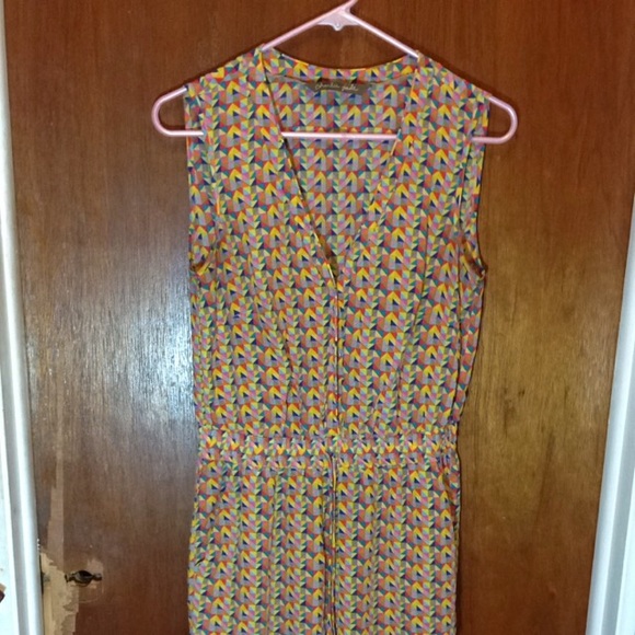 Geometric Print Jumpsuit - Picture 2 of 3