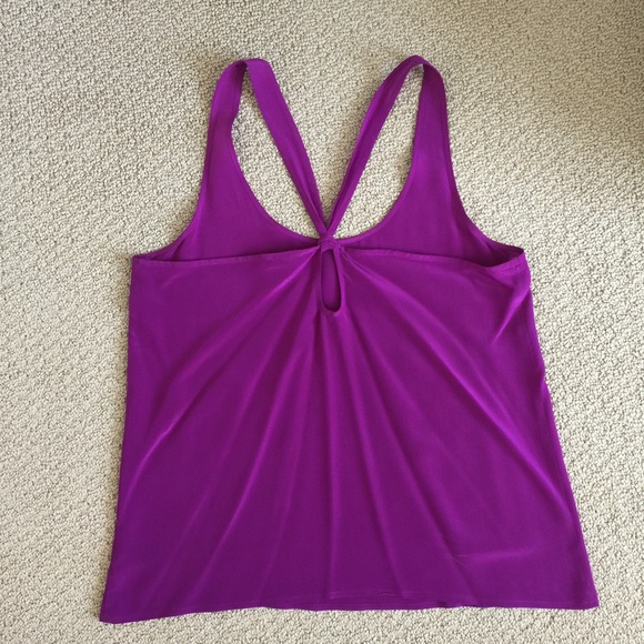 Forever 21 silk top with strappy back - Picture 2 of 2