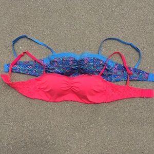 Bundle 2 Aerie bandeau bras