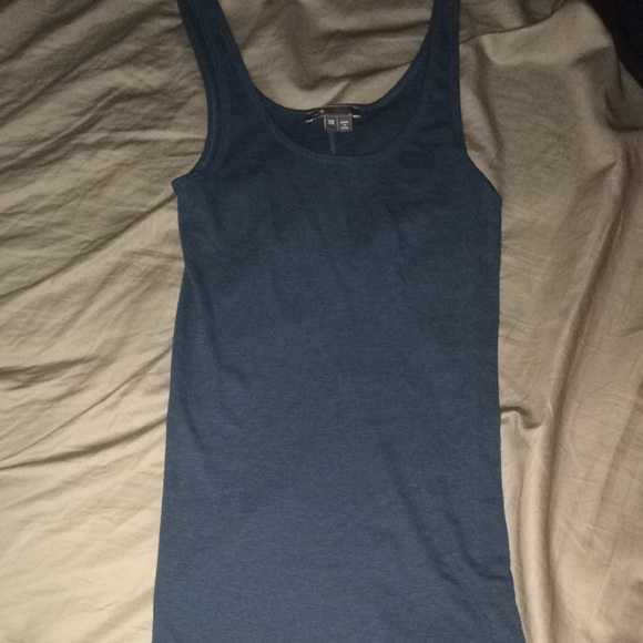 Vince blue tank top