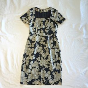 Classic Floral Short Sleeved Dress