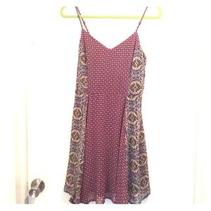 Fun printed sleeveless dress