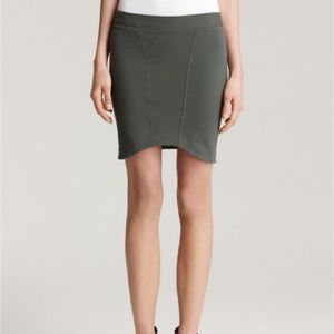 Helmut Lang Seamed Miniskirt
