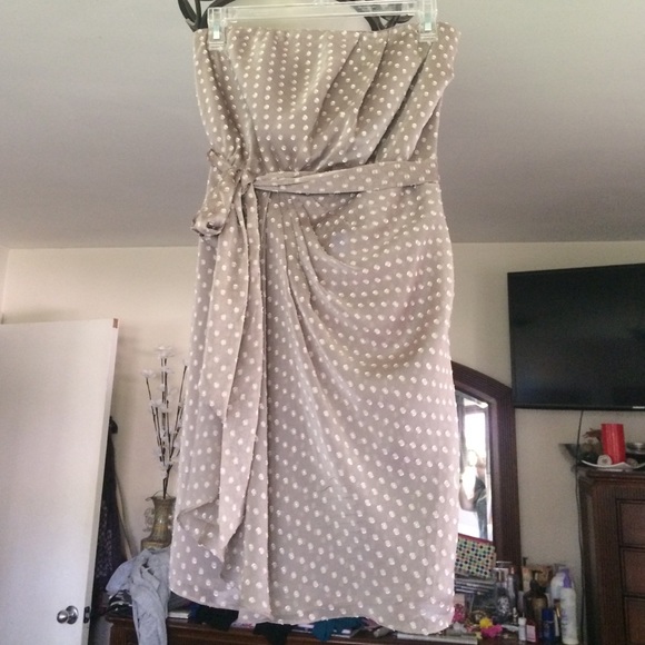 Strapless dress