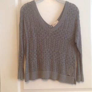 Grey Hollister Sweater