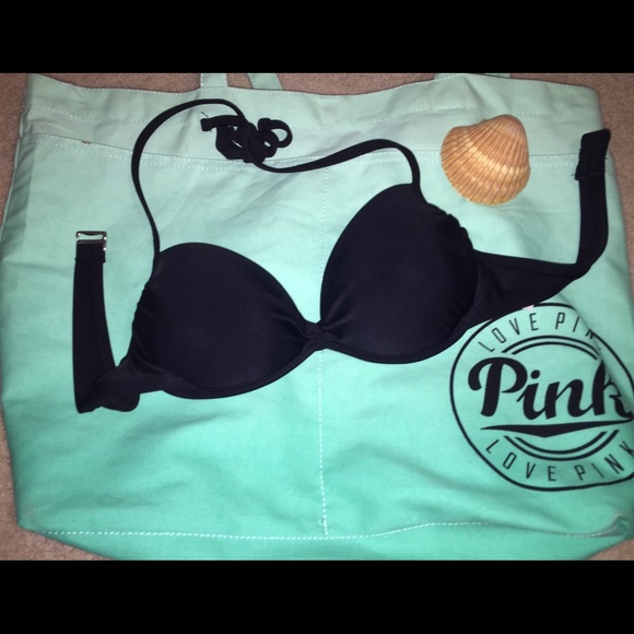 Victoria Secret black Bikini top - Picture 1 of 3