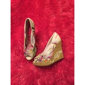 Ed Hardy wedges