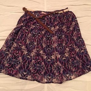 Pattern skirt