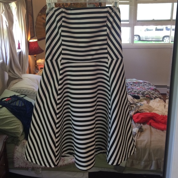 Strapless dress from Express.