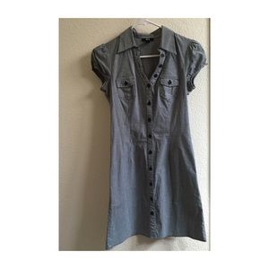50's inspired shirt dress.