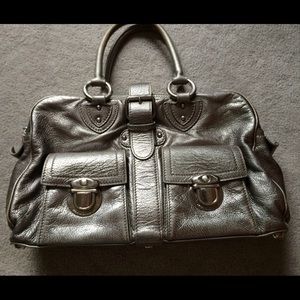 Marc jocabs handbag- dark silver