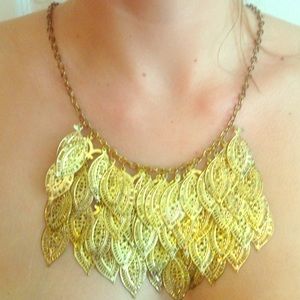 Gold Costume Jewelry Necklace