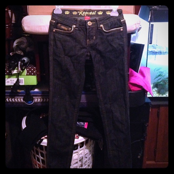 Request skinny leg jeans
