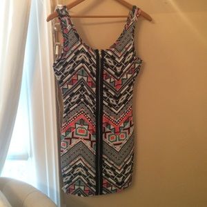 Body-con cotton dress