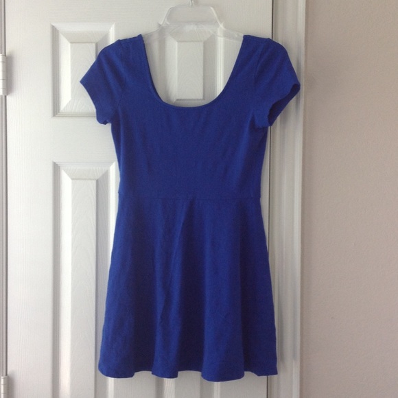 Forever 21 women's dress navy blue M
