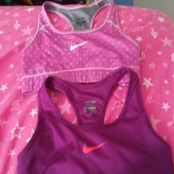 Two Nike Sports Bras Polka Dot Sports Bra on Hold