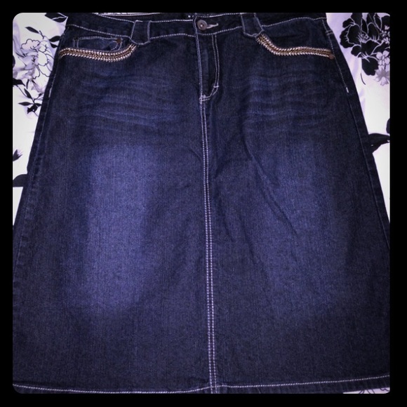 Baccini size 12 Jean skirt