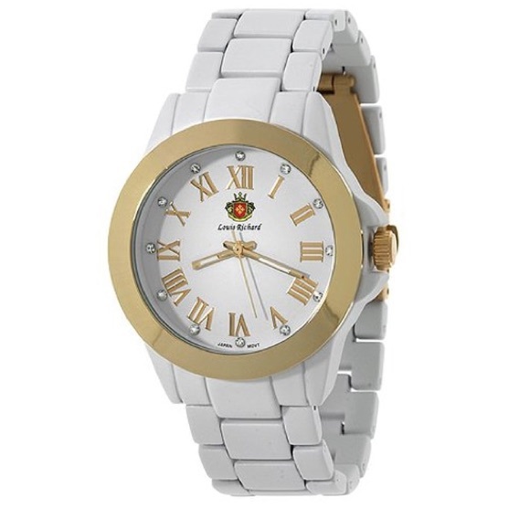 Louis Richard Kensing white watch